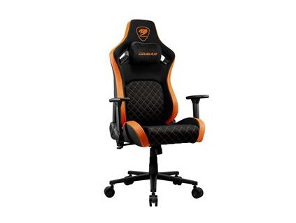 COUGAR herní židle DEFENSOR F - černá/oranžová
