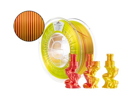 Filament Spectrum PLA Magic SILK 1.75mm SOLAR FLARE 1kg