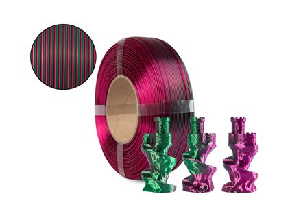 Filament Spectrum ReFill PLA Magic SILK 1.75mm RASPBERRY BLUSH 1kg