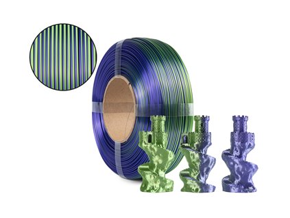 Filament Spectrum ReFill PLA Magic SILK 1.75mm VIVID LAVENDER 1kg