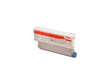Original Toner Yellow OKI C833, C843 (46443101)