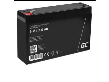 Green Cell AGM baterie 6V 7Ah