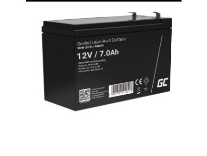 Green Cell VRLA AGM 12V, 2.1A, 7Ah