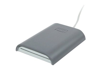 Omnikey čtečka/zapisovačka USB 2.0, 5422, čipové karty 13,56 MHz, externí, šedá, konektor USB