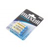 Nenabíjecí baterie AAA Maxell Alkaline 4ks Blistr