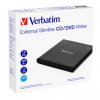 Verbatim 53504, externí CD/DVD mechanika, rychlost CD(24x) DVD (8x) technologie MDISC (tm)