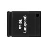 Goodram USB flash disk, USB 2.0, 16GB, UPI2, černý, UPI2-0160K0R11, USB A, s krytkou
