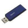 Apacer USB flash disk, USB 2.0, 32GB, AH334, modrý, AP32GAH334U-1, USB A, s výsuvným konektorem