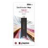 Kingston USB flash disk, USB 3.0, 256GB, DataTraveler Max, černý, DTMAX/256GB, USB C