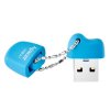 Apacer USB flash disk, USB 3.0, 64GB, AH159, modrý, AP64GAH159U-1, USB A, s krytkou