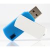 Goodram USB flash disk, USB 2.0, 64GB, UCO2, modrý, UCO2-0640KWR11, USB A, s otočnou krytkou