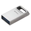 Kingston USB flash disk, USB 3.0, 64GB, DataTraveler Micro G2, stříbrný, DTMC3G2/64GB, USB A