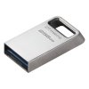 Kingston USB flash disk, USB 3.0, 256GB, DataTraveler Micro G2, stříbrný, DTMC3G2/256GB, USB A