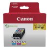 Canon originální ink CLI-521 CMY, 2934B015, CMY, multipack