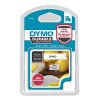 Dymo originální páska do tiskárny štítků, Dymo, 1978364, černý tisk/bílý podklad, 5.5m, 12mm, D1, permanentní vinylová