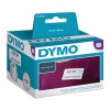 Dymo papírové štítky 89mm x 41mm, bílé, na jmenovky, snímatelné, 300 ks, 11356, S0722560