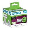 Dymo papírové štítky 89mm x 41mm, bílé, na jmenovky, snímatelné, 300 ks, 11356, S0722560