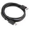 Video kabel DisplayPort samec - DisplayPort samec, 2m, černý, blistr