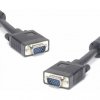 Video kabel SVGA (D-sub) samec - SVGA (D-sub) samec, 5m, stíněný, černá
