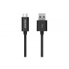 Avacom USB kabel (3.0), USB A samec - USB C samec, 1m, černý, blistr, DCUS-TPC-100K