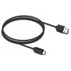Avacom USB kabel (2.0), USB A samec - USB C samec, 1m, černý