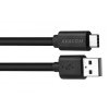 Avacom USB kabel (2.0), USB A samec - USB C samec, 1m, černý