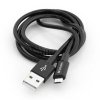 Verbatim USB kabel (2.0), USB A samec - microUSB samec, 1m, reversible, černý, box, 48863