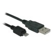 Logo USB kabel (2.0), USB A samec - microUSB samec, 0.6m, blistr