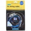 Svítící kabel 1.8m, modrý, blistr, napájený z USB