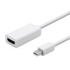Video převodník, mini DisplayPort samec - HDMI samice, HDMI 1.3 - Standard, bílý, Logo