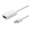 Video převodník, mini DisplayPort samec - HDMI samice, HDMI 1.3 - Standard, bílý, Logo blistr