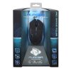 Myš drátová USB, E-blue Auroza, černá, optická, 3500DPI