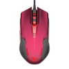 Myš drátová, E-blue Auroza G, červená, optická, 3000DPI