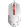 Myš drátová USB, E-blue Auroza G, bílá, optická, 3000DPI