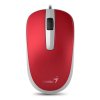 Myš drátová, Genius DX-120, červená, optická, 1200DPI