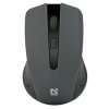 Myš bezdrátová, Defender Accura MM-935, šedá, optická, 1600DPI