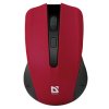 Myš bezdrátová, Defender Accura MM-935, červená, optická, 1600DPI