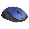 Myš bezdrátová, Defender Aero MM-755, černo-modrá, optická, 1600DPI