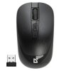 Myš bezdrátová, Defender WAVE MM-995, černá, optická, 1600DPI