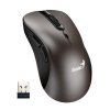Myš bezdrátová, Genius Ergo 8100S, titanová, optická, 1600DPI