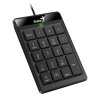 Genius NumPad 110, numerická klávesnice numerická, drátová (USB), černá, ne