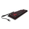 HP Omen by HP Encoder, klávesnice CZ/SK, herní, mechanická, podsvícená typ drátová (USB), hnědá