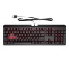 HP Omen by HP Encoder, klávesnice CZ/SK, herní, mechanická, podsvícená typ drátová (USB), hnědá
