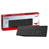 Genius KB-7200, klávesnice AAA, CZ/SK, 2.4 [Ghz], bezdrátová, černá