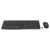 Logitech MK295, sada klávesnice s bezdrátovou optickou myší, AAA, CZ, multimediální, 2.4 [GHz], bezdrátová, šedá, SilentTouch