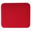 Podložka pod myš, měkká, červená, 24x22x0,3 cm, Logo