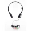 Genius HS-200C, sluchátka s mikrofonem, černá, 2x 3.5 mm jack