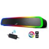Genius SoundBar 200BT, 2.0, 4W, černý, regulace hlasitosti, podsvícené, 3,5 mm jack/ bluetooth, 120Hz-20kHz
