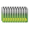 Baterie alkalická, AA, 1.5V, GP, fólie, 20-pack, Super
