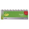 Baterie alkalická, AA, 1.5V, GP, fólie, 20-pack, Super